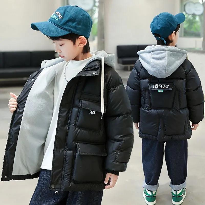 Winter Children's Clothing Boys' Down Jackets Children's Coats Cotton Clothes Children's Warm Korean Style Jackets