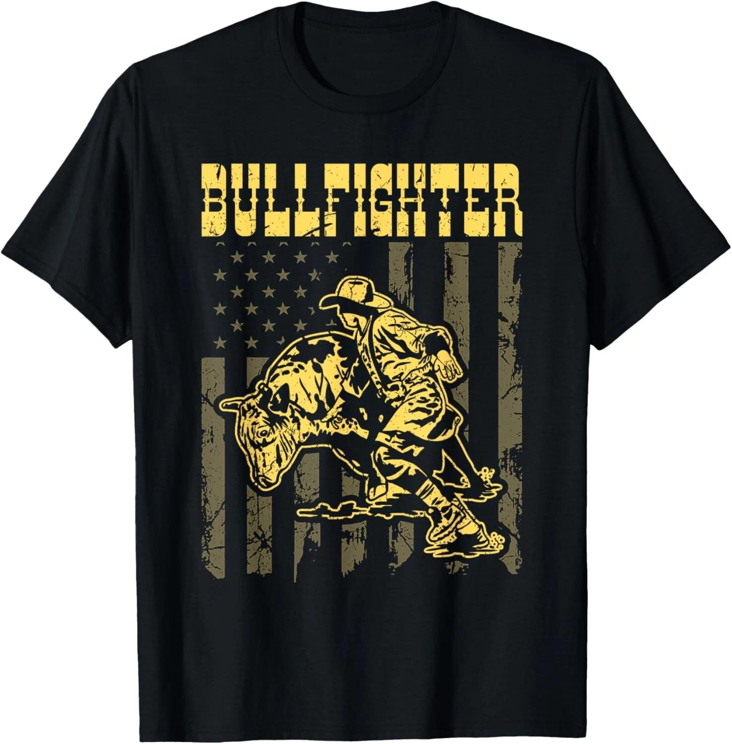 

Bullfighter_ Vintage Rodeo Clown Bullfighting Graphic Tee Gift Unisex T-Shirt M