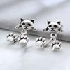 Animal Kitten Stud Earrings Korean Style Cat Paw Earrings Fashion Cat Earrings  Party Gift