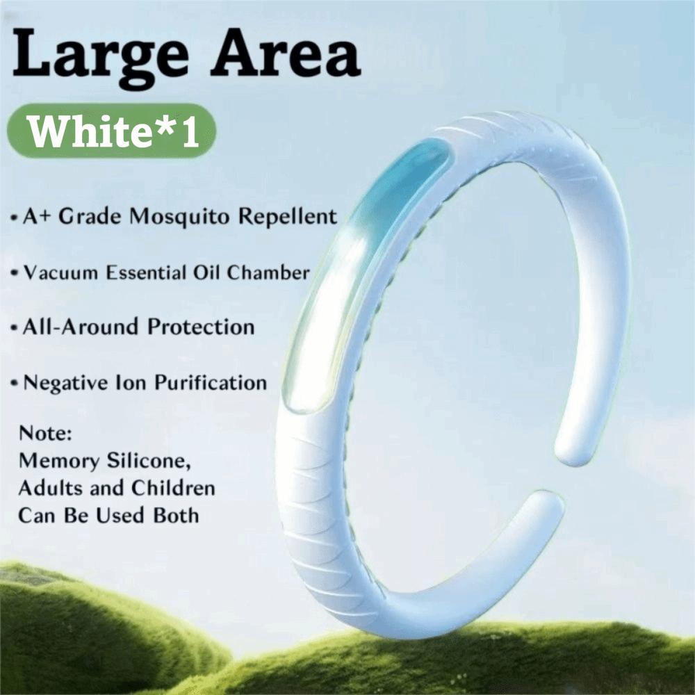 

Ефективні браслети-репеленти від комарів Легкий браслет-репелент від комах Для вулиці білий