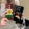 Husă Mată TPU pentru Telefon Mobil cu Steagul Kurdistanului pentru POCO F8 F7 F6 F5 F4 F3 F2 Pro GT C75 C71 C65 C61 C40 Pro Ultra Husa Colorată