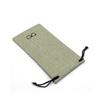 1Pcs Soft Cloth Glasses Bag Drawstring Portable Linen Fabric Eyeglasses Pouch Pocket Multi-Functional Eyewear Cases Accessories