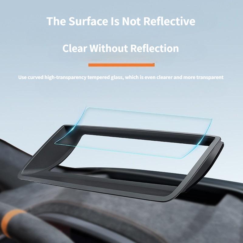 HUD Dust-proof Protector Cover For ZEEKR 7X 2025 2026 Car Head-up Display Protection Frame Cover Interior Modification Accessory