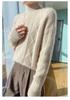 Thick Wool Cable Knit Cardigan: Retro High-Neck Sweater, Warm Winter Base Layer
