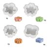 Flower Sturdy Silicone Tray Mold for Resin Castes Craft Supplies Dishes Molds for Jewelry Making and Coasters Creation