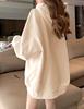 Rabbit Plus [coco Plaza] Women's Zip-Up Hoodie, Size, Fall/Winter/Spring (JP, Alphabet, M, Ivory)