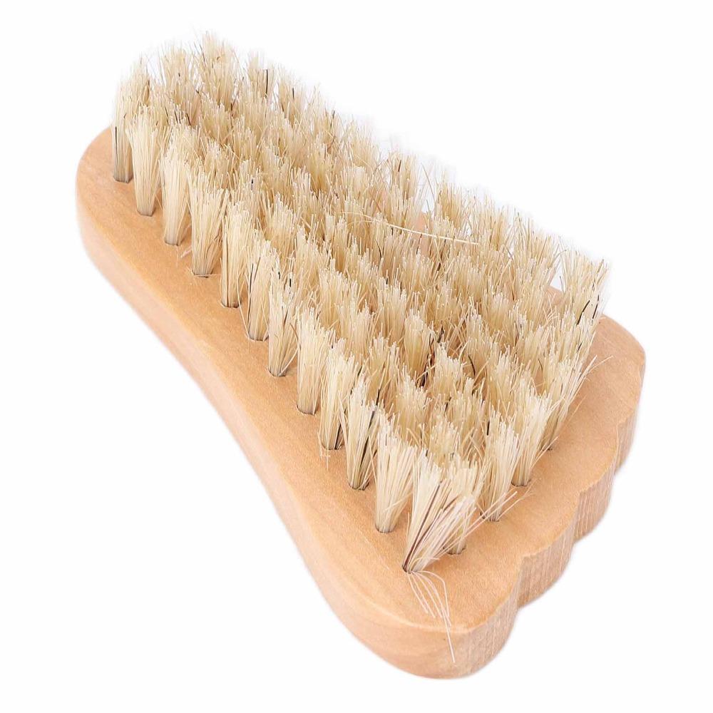 Wooden Wooden Nail Cleaning Brush Pedicure Manicure Cleansing Brush  Salon Personal Nail Care