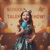 Gold Silver Glitter Toy Fake Mic Lightweight Plastic Singing Practice Toy  School Talent Show