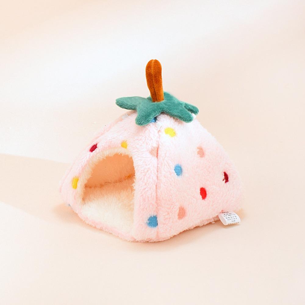 Thickened Small Pet Sleeping House Breathable Hamster Nest Cozy Animal Shelter Daily Rest