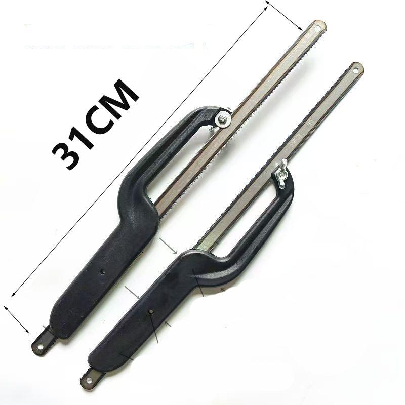 Mini Manual Saw Plastic Handle Wire Saw DIY Small Saw Hacksaw for Sawing Wood