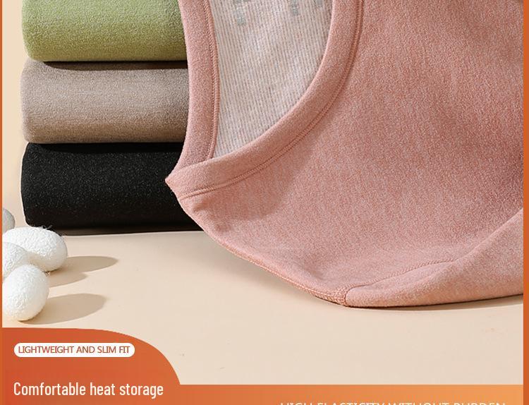 Cashmere Silk Men's and Women's Thickened Thermal Underwear Set: Velvet Autumn Suit with Bottoming Shirt and Pants for Couples.