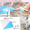 82pcs/sets Cream Cake Decorating Pastry Baking Accessories Nozzle Stainless Decorating Mouth Cream Scraper Cake Baking Tools