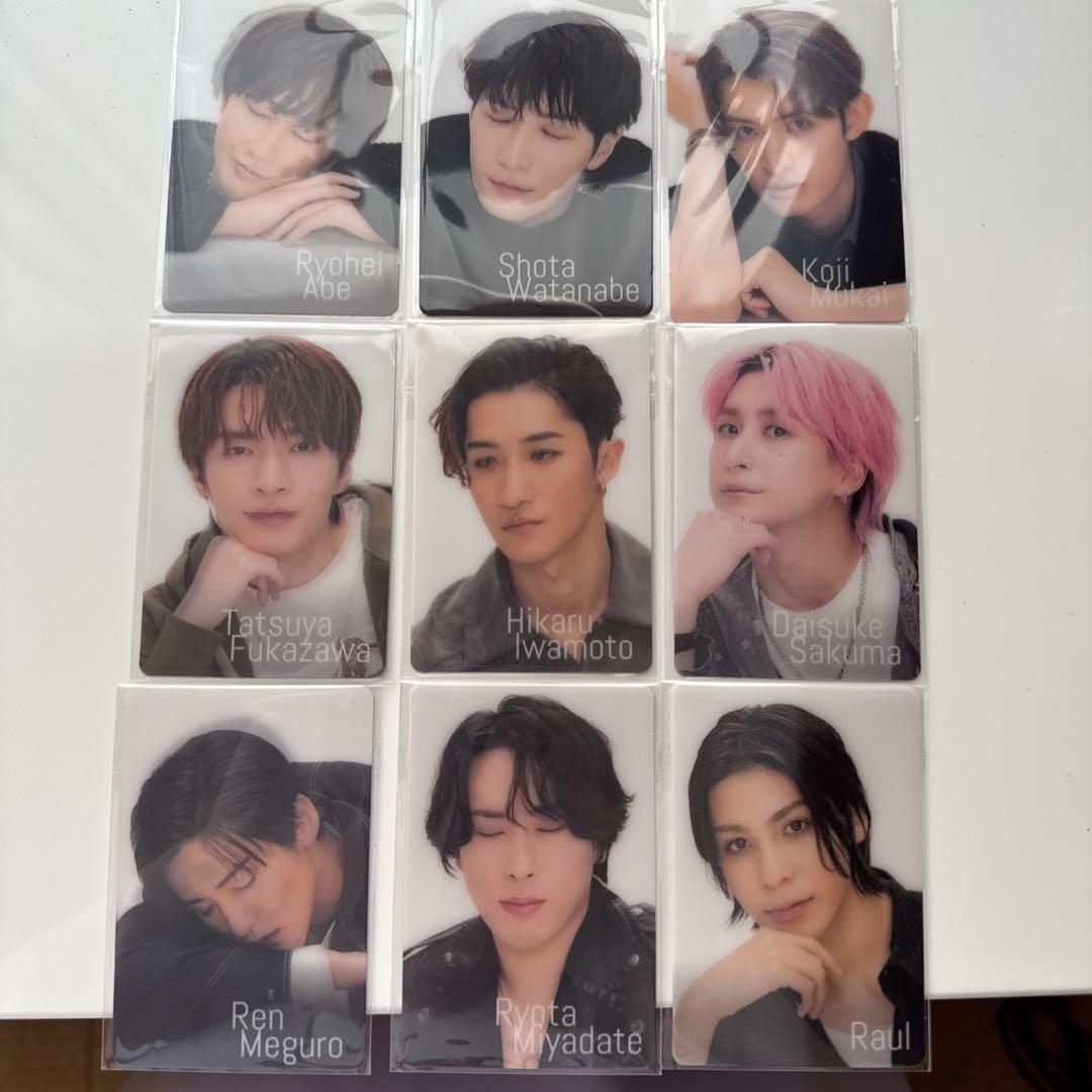 

[USED] SnowMan SnowWorld sneak peek card 9 types complete