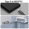 Barrel Jack USB C To DC Power Cable 20V 5A Adapter Cable for Starlink Mini