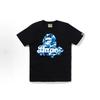 Heavyweight 260g Cotton Graphic Tee Men - Oversized Streetwear T-Shirt With Cartoon Ape Head Print Casual Wear