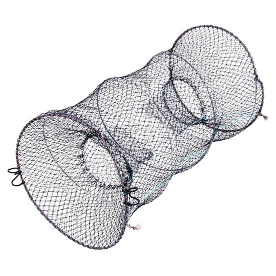 Fishing Bait Trap Lightweight Reusable Collapsible Portable Quick Set-up Fish Crab Shrimp Trap Fishing Casting Net