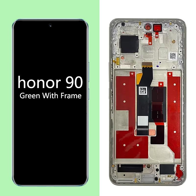 6.7" New For Huawei Honor 90 LCD Display Touch Screen Digitizer Assembly Honor90 REA-AN00, REA-NX9 Display With Fingerprints