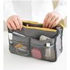 Handbag Organizer - SMRT - 13 Compartments - Gray - 100% Nylon - Foldable