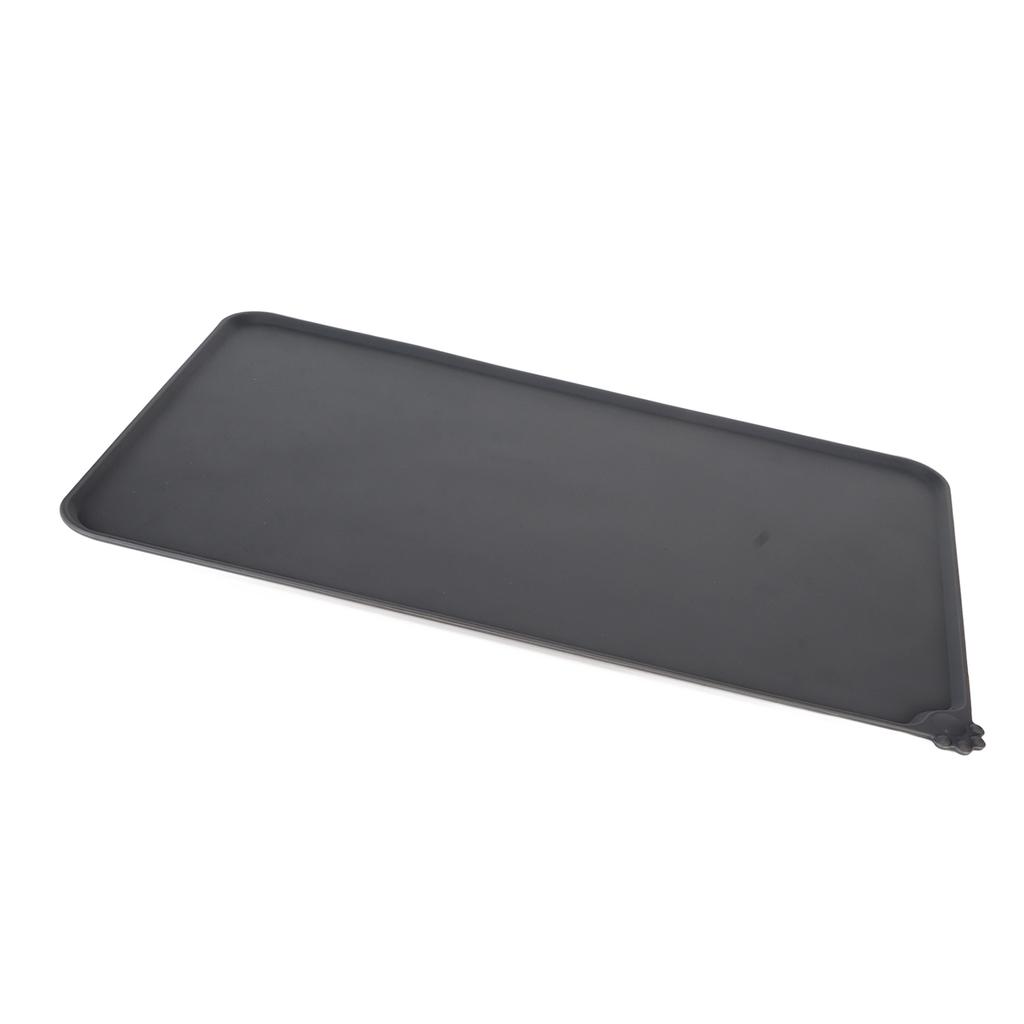 Silicone Pet Feeding Mat Waterproof Prevent Slipping and Spilling Foldable Pet Feeding Placemat for Dog Cat