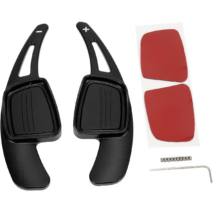 2pcsset Steering Wheel Paddle Shifter Extension For A3 8V A4 A5 B9 B9.5 A6 A7 C8 Q3 Q5