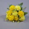 15 flower head artificial flower silk hydrangea white wedding small bouquet fake flower party DIY decoration