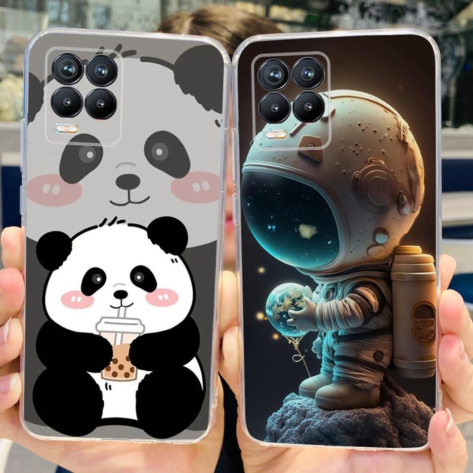 For Realme 8 Case Realme 8i Luxury Fashion Painted Cover Silicone Soft Slim Phone Case For Realme 8 Pro Realme8 5G Fundas Bumper