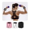 1Pair  2-4Lbs Adjustable Wrist Ankle Weights - Silicone Strength Training Bracelets For Yoga Running Swimming - Women & Men