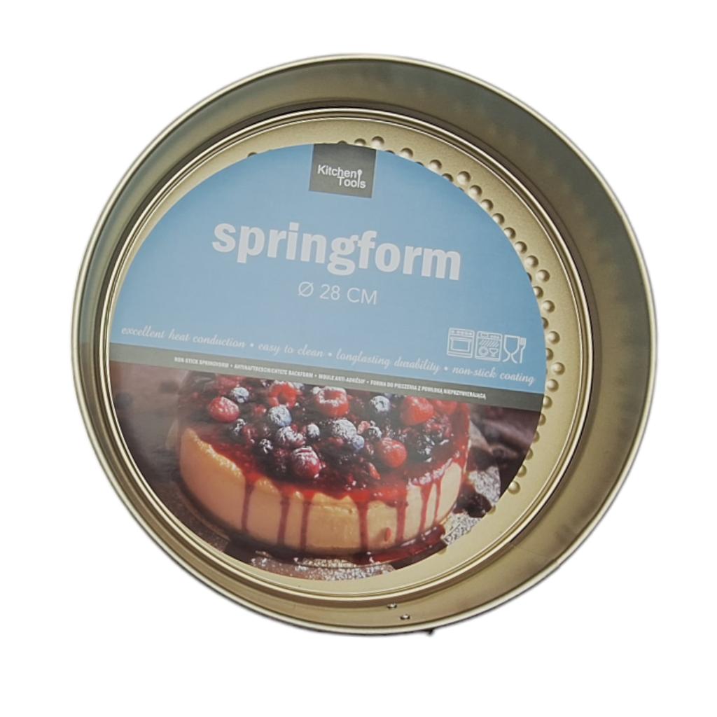 ROUND CAKE PAN BAKING TRAY 28cm NON-STICK FORM