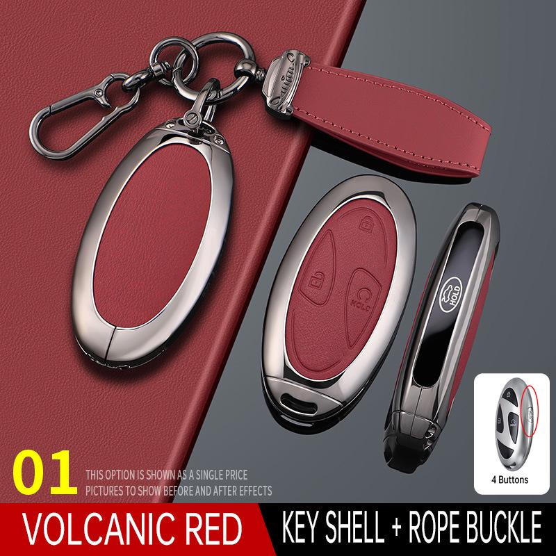 Key Case for Modern Tucson, 11th Gen Sonata, Encino, Santa Fe, and Elantra Models
