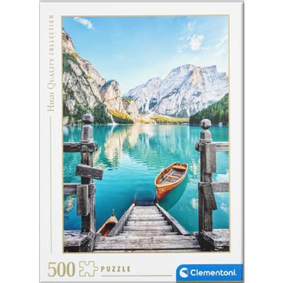 Korea Board Games Fragser Lake Puzzle C35039, Mixed Colors, 500 Pieces Jigsaw Puzzle, Childrens Games, Educational Toys