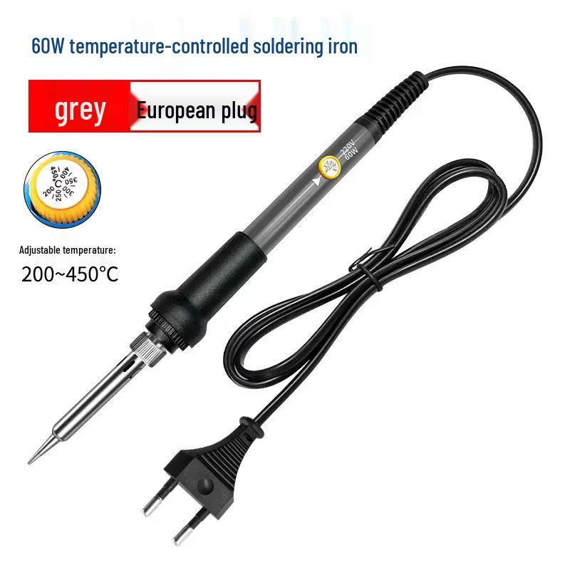

Adjustable 60W Electric Soldering Iron Kit with Constant Temperature, 110V/220V, EU/UK/US Plug