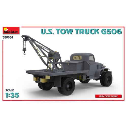 Miniart 1/35 Scale American Tow Truck G506 Plastic Model Kit MA38061