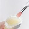 1/3PCS Multifunctional silicone lip brush portable cover dustproof lipstick lipstick brush eye shadow brush
