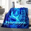 1pc 1.FC Magdeburg Blanket with Custom Name, Gift, for Men and Women, Soft Blanket, Good for Sofa Bed Couch Travel, Lightweight Flannel Blanket