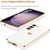 Coque de protection - booling - samsung galaxy a55 5g - motif amour - blanc - 2 verres trempés