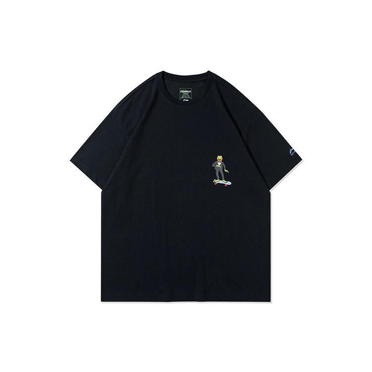Li Ning x Disney T Shirt Unisex Black AHSR845-2 M