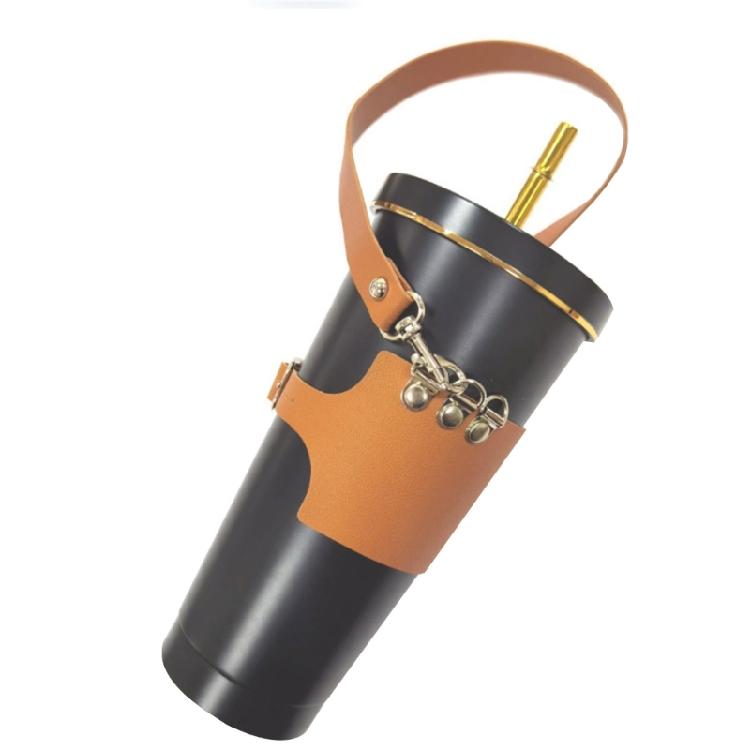 Adjustable Size Portable Cup Jackets for Fashionable and Insulated Drinkware
