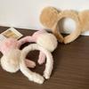 2025 Multi-color Kitty Bow Headband: Cute Cartoon Plush for Women