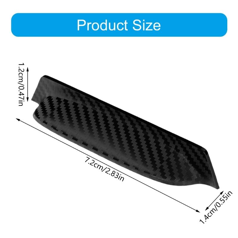 Night View Enhanced Auto Rear View Camera Guard Rainproof Trim ABS Construction Fog Resistance Rain Cover