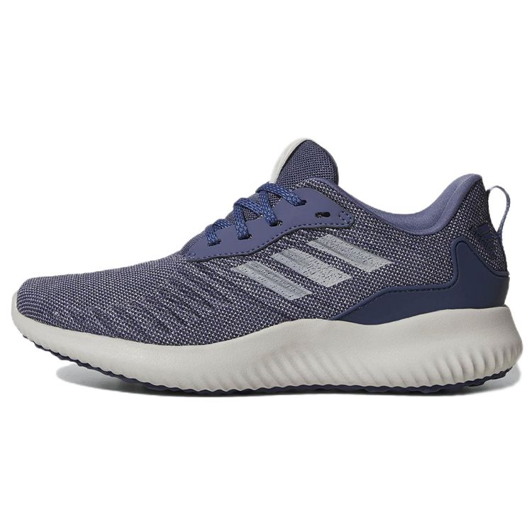 Adidas Alphabounce Rc Round Toe Lace-Up Fabric Non-Slip Wear-Resistant Low-Top Marathon Running Shoes Women sneaker Blue CG4744 37⅓