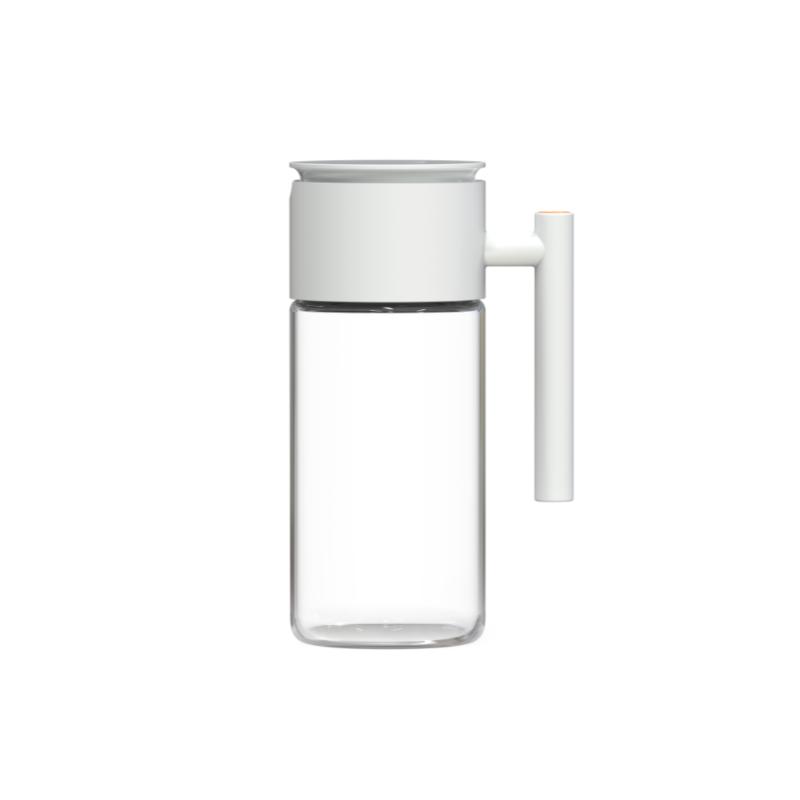 Oil Bottle Household Leak-proof Glass Soy Sauce Pot, Vinegar Oil Can Press and Spray Dual-purpose Oil Spray Pot Kitchen Cookware