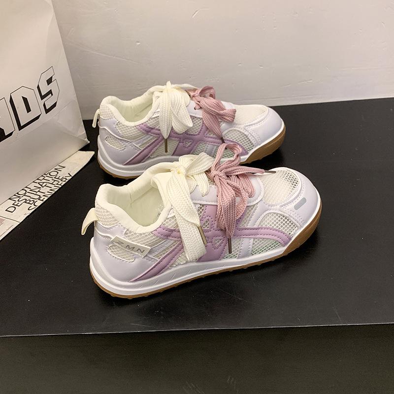 Mesh Breathable Casual Shoes 2025 New Popular Shoes Women's Shoes Spring and Summer Net Shoes Women's Platform German Training Shoes Women