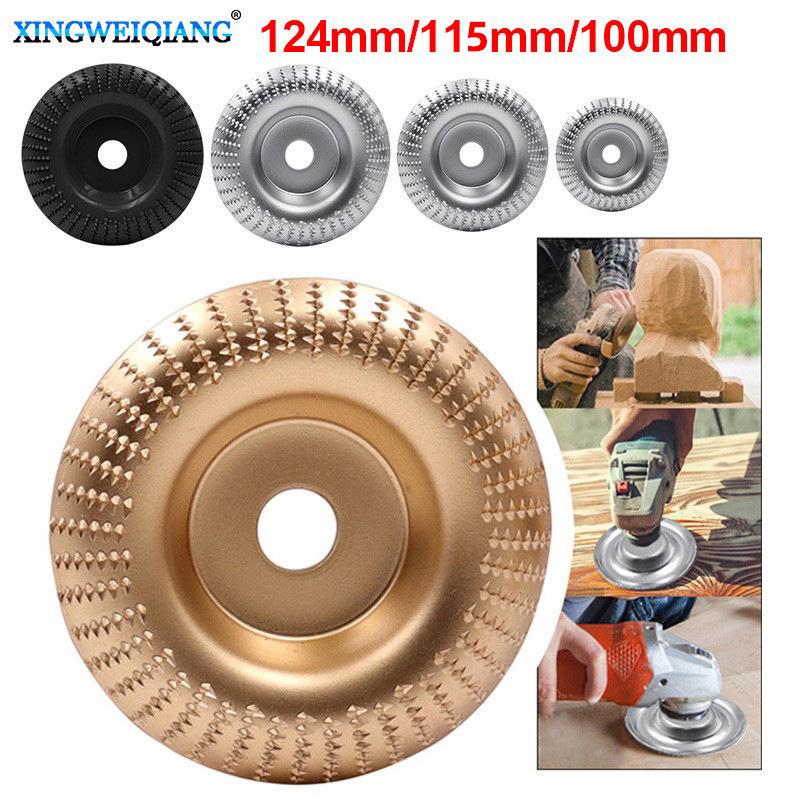 Curved Angle Grinder Shaping Disc for Woodworking and Polishing