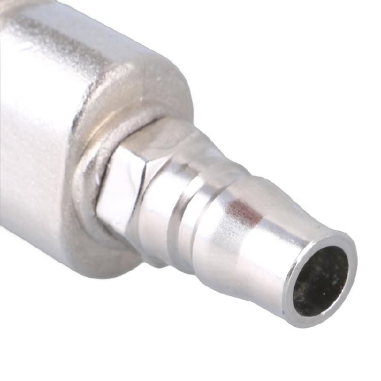 Luftblaspistolen aus Aluminiumlegierung mit Kupferdüse, 11 cm Stahlverlängerung und Schnellkupplungen für einfache Handhabung