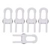 5Pcs Cabinet Handle Locks Multifunctional   U Shaped Child   Locks for Cabinet Drawer Gate Furniture Door Closet