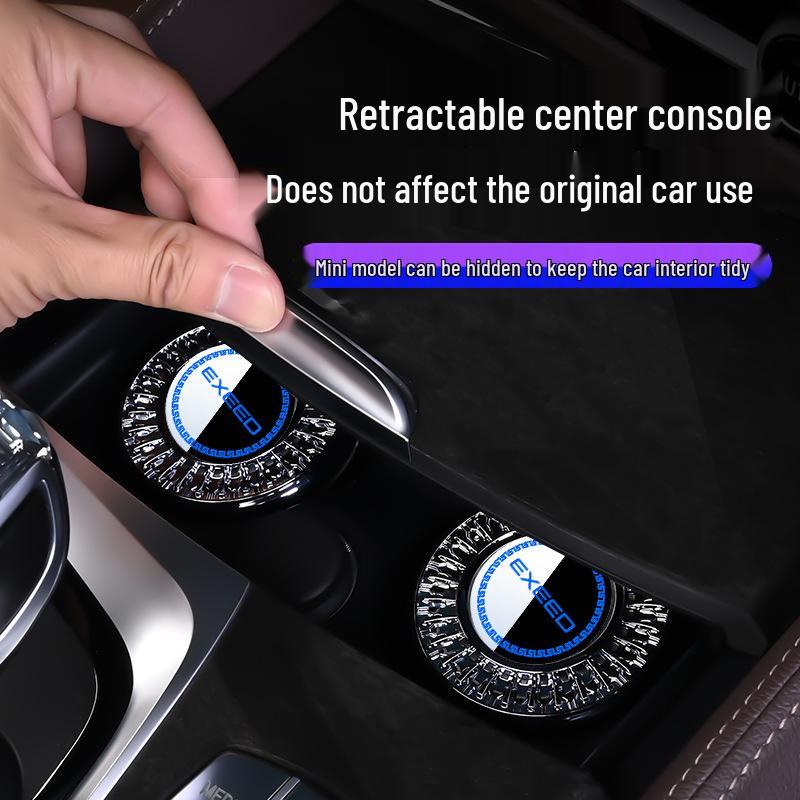 Illuminated Car Interior Accessory with Lid for Chery Exeed TXL, Lingyun Lanyue, TX Zhuifeng ETI Models