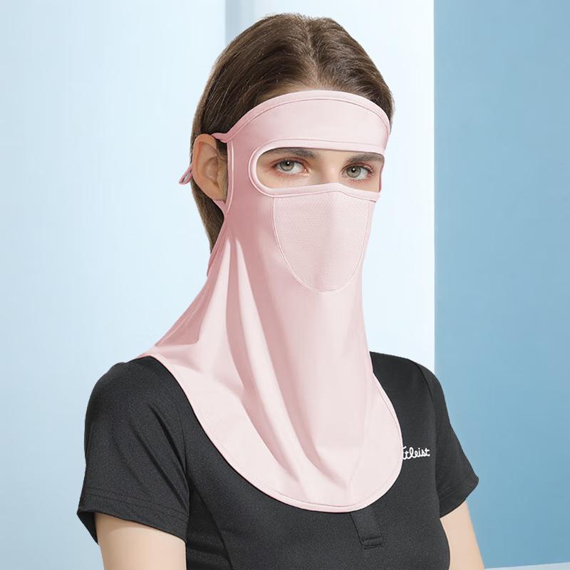 Women's Ice Silk Sun Protection Face Mask