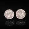 Full Moissanite D Color Round Women's Hip-hop Earrings 925 Silver Screw Ear Stud High Quality Fine Jewelry for Women Men Gift
