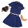 Clearstone Lady Animal Cosplay Halloween Police X Dog Navy Costume,