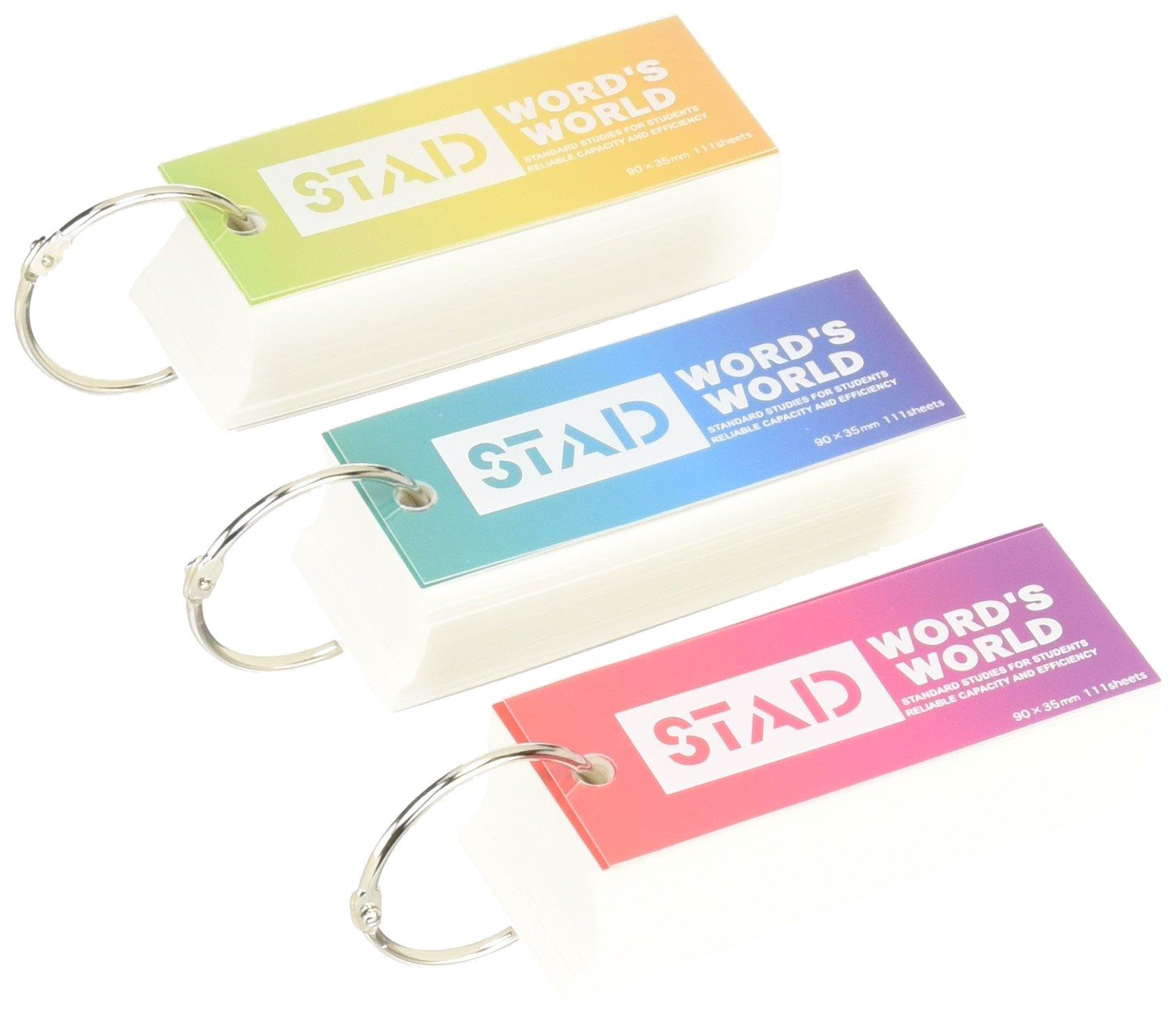 

Kutsuwa STAD Набор карточек для изучения словарного запаса, 30, SC209-30P